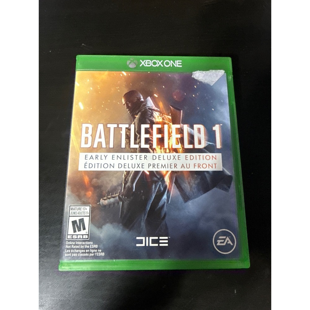 Battlefield 1 Early Enlister Deluxe Edition Microsoft Xbox One EA DICE WWI FPS